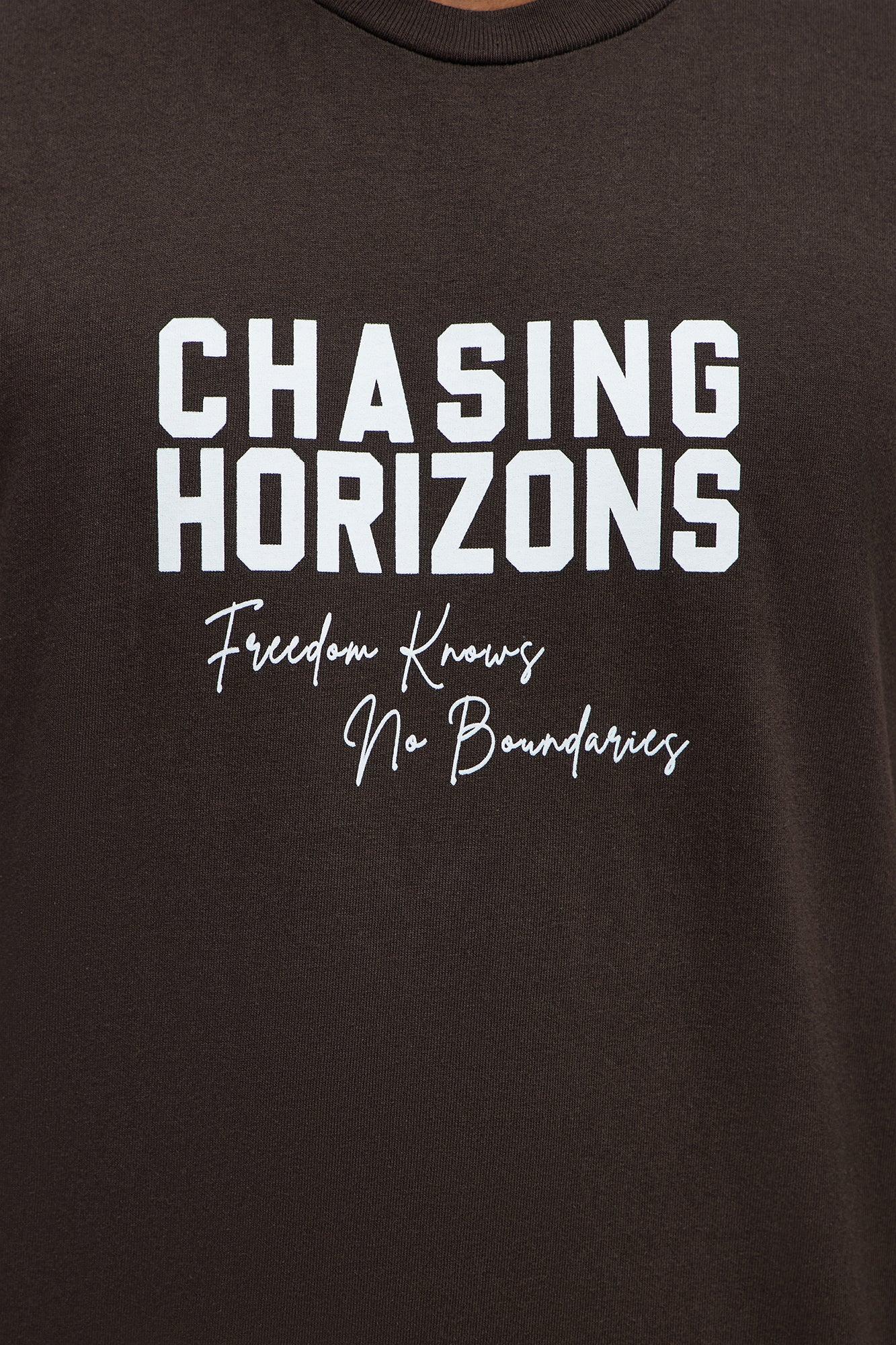 Chasing Horizons Muscle Tee - Brown Male Product Image
