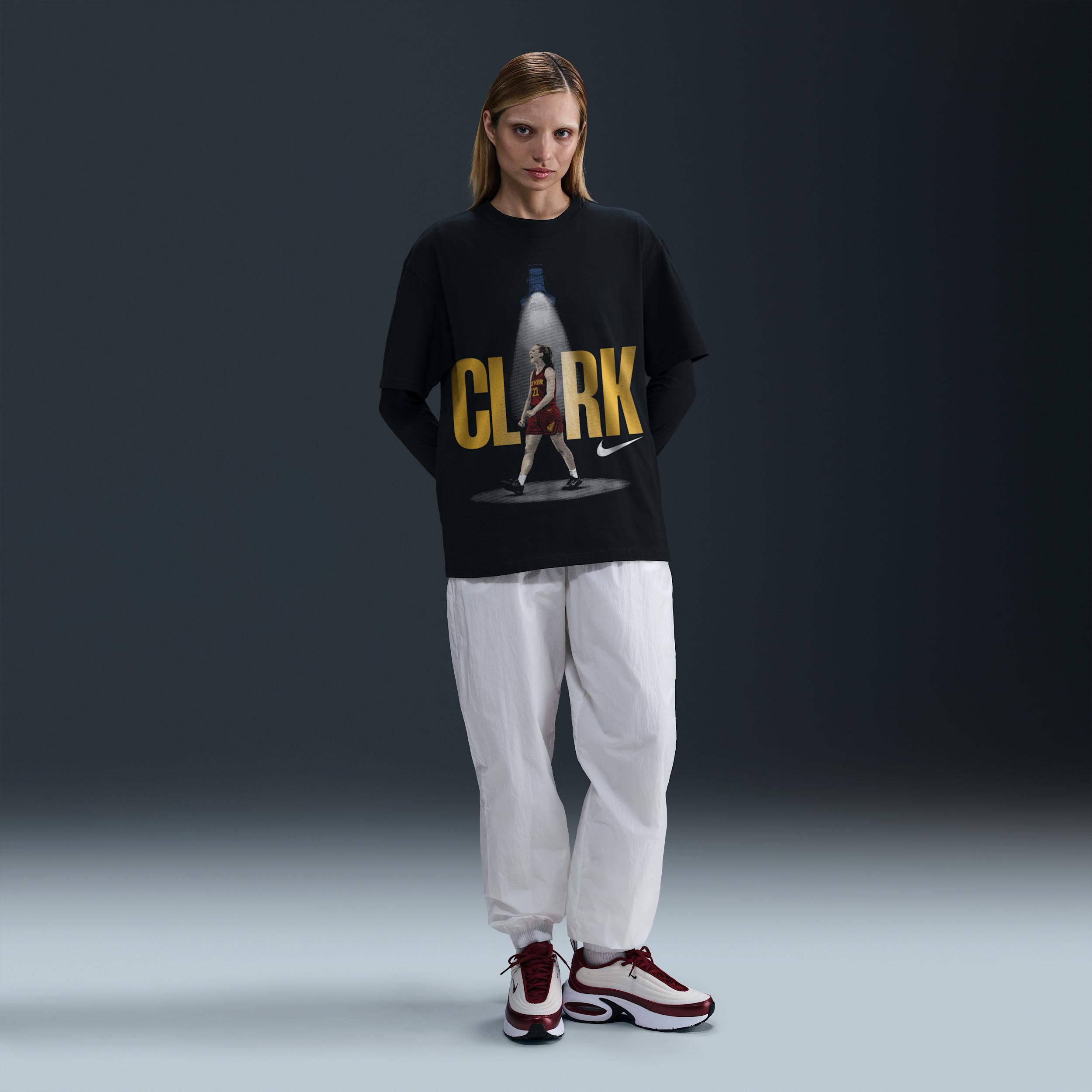 Caitlin Clark "So Win" Adult Nike Men's Basketball T-Shirt Product Image