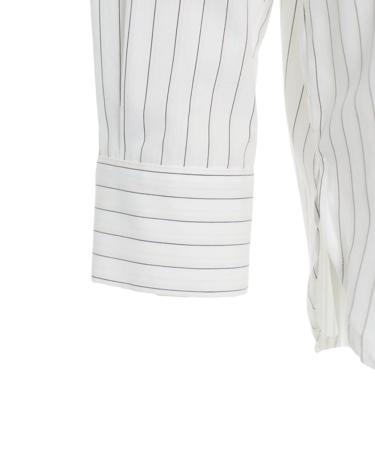 Striped oversized shirt Product Image