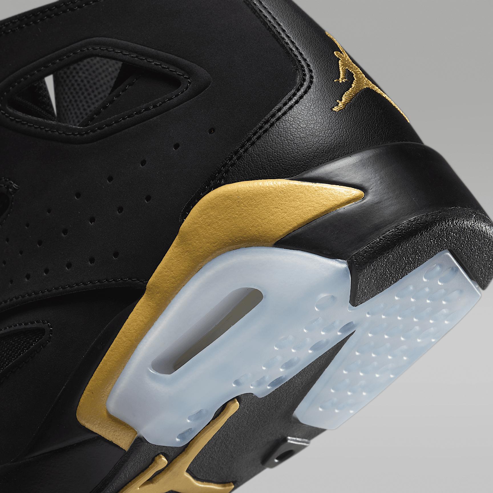 Jordan Mens Jordan Flight Club 91 - Mens Basketball Shoes Black/Gold Product Image