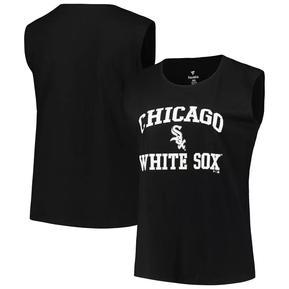 Women's Profile Black Chicago White Sox Plus Size Tank Top, Size: 3XL Product Image