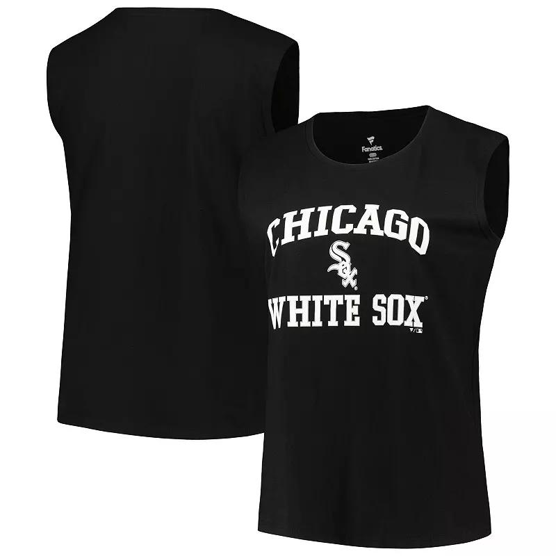 Women's Profile Black Chicago White Sox Plus Size Tank Top, Size: 3XL Product Image