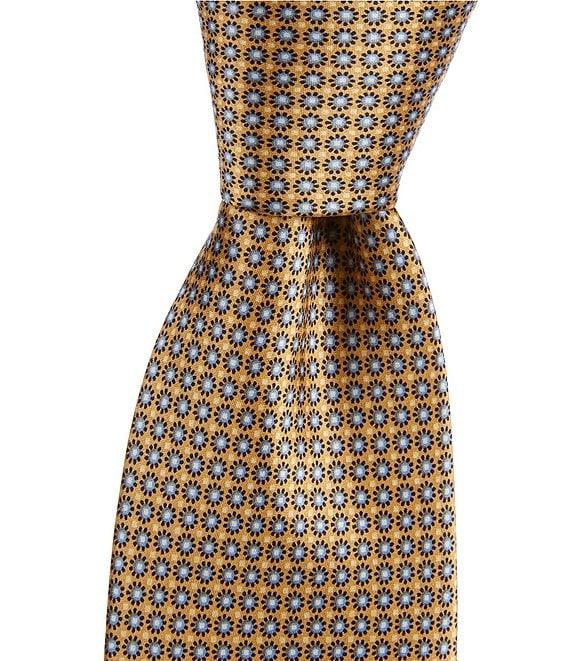 Hickey Freeman Print Micro 3 1/4#double; Silk Tie Product Image
