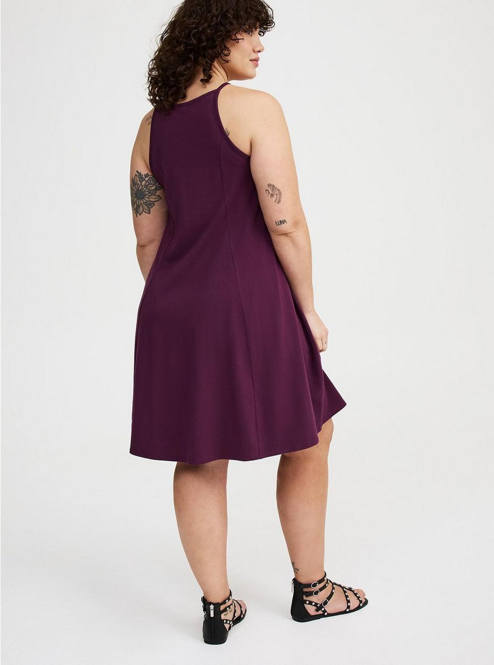 Goddess Trapeze Mini Dress Product Image