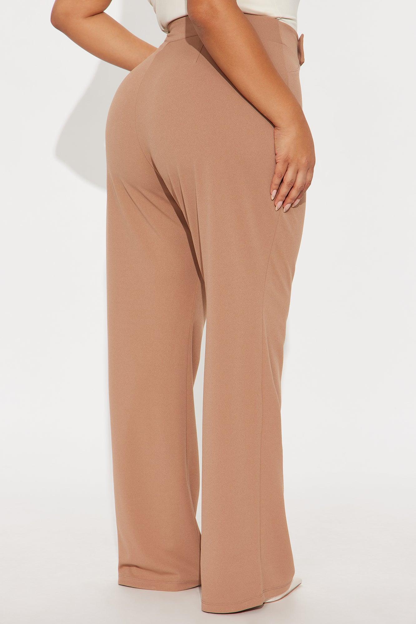 Office Tea Straight Leg Trouser Pant - Mocha Female Product Image