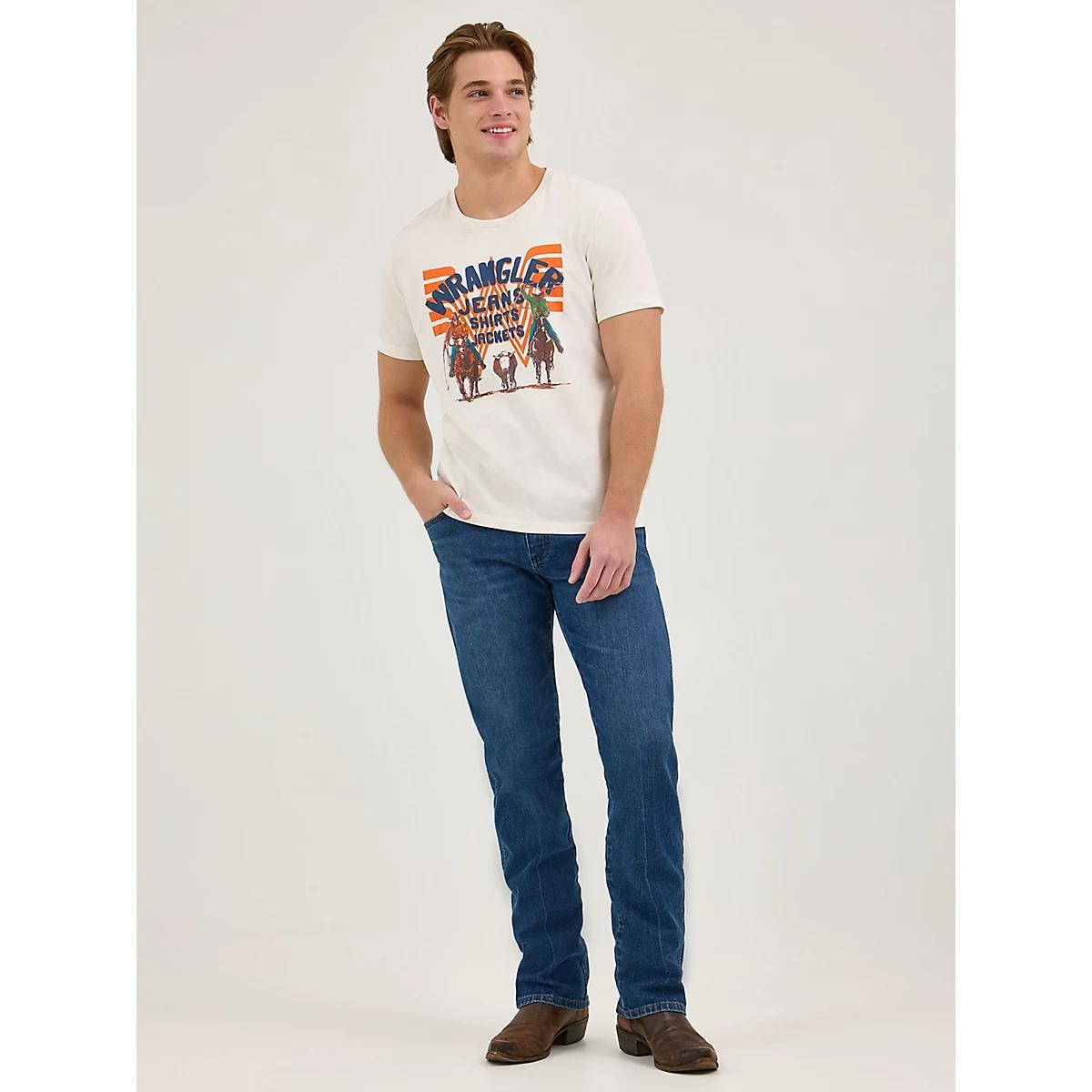 Wrangler x Whataburger Men's Graphic T-Shirt in Faded Product Image