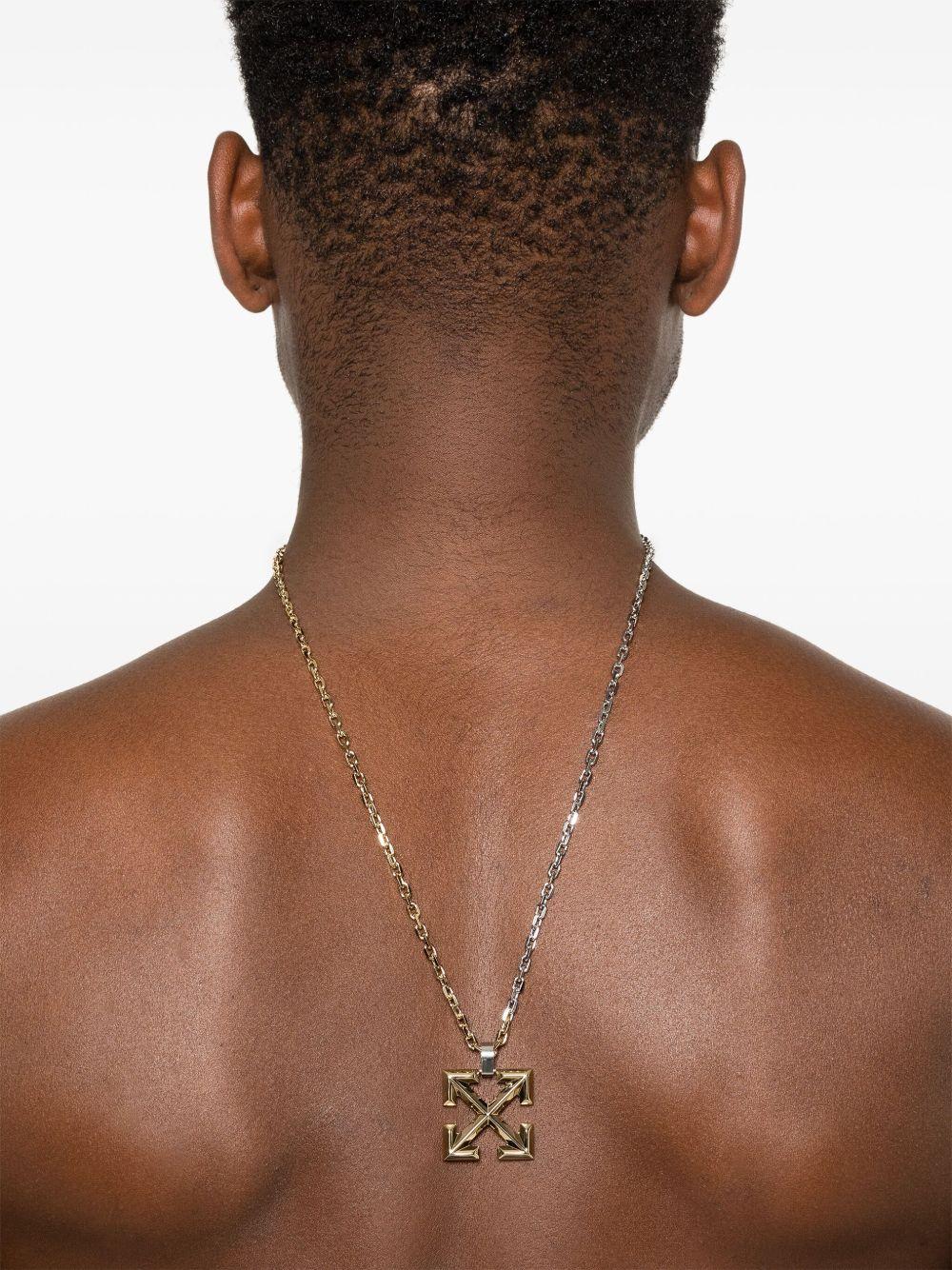 Arrows two-tone necklace Product Image