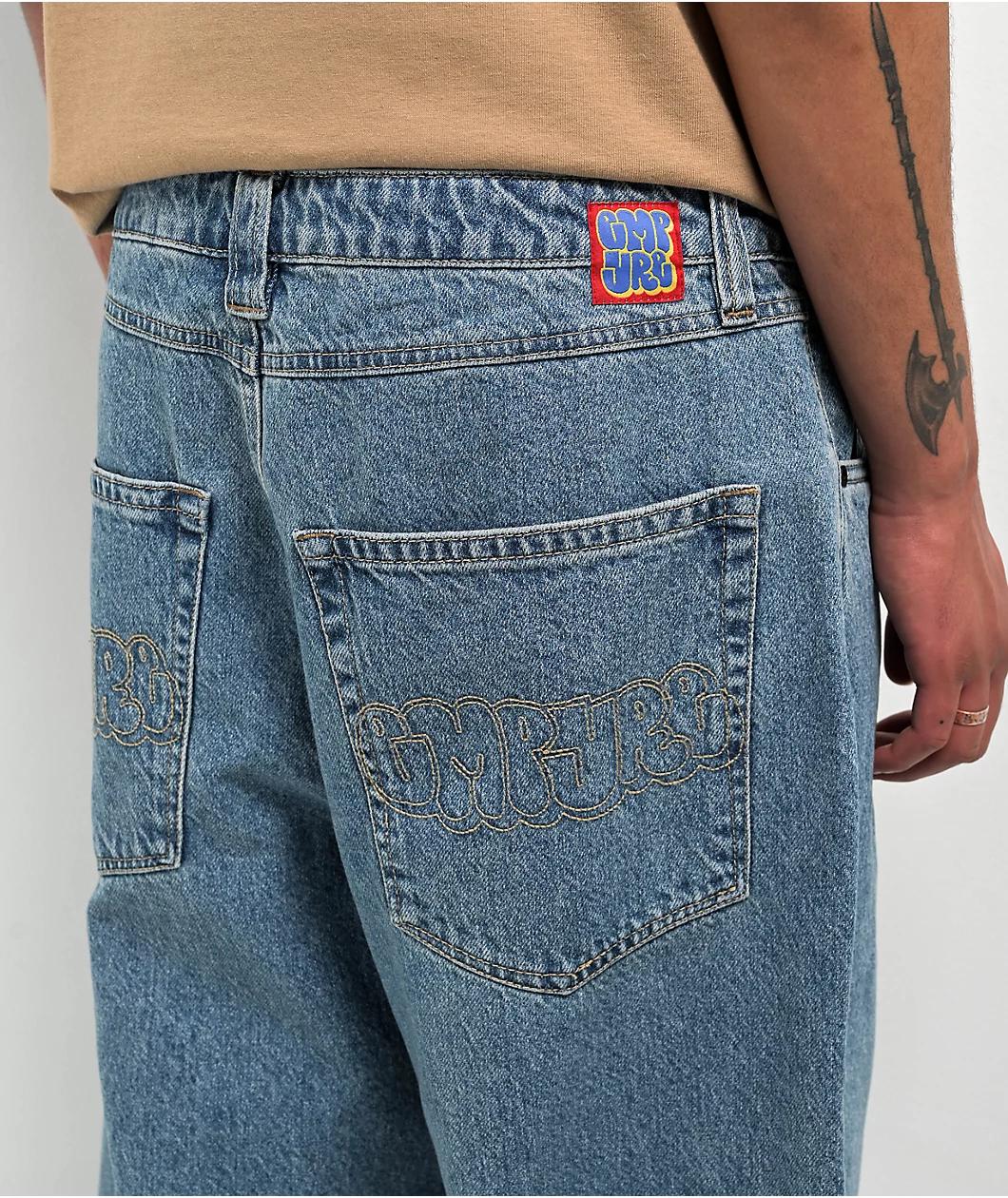 Empyre Ultra Loose Fit Blake Wash Skate Jeans Product Image