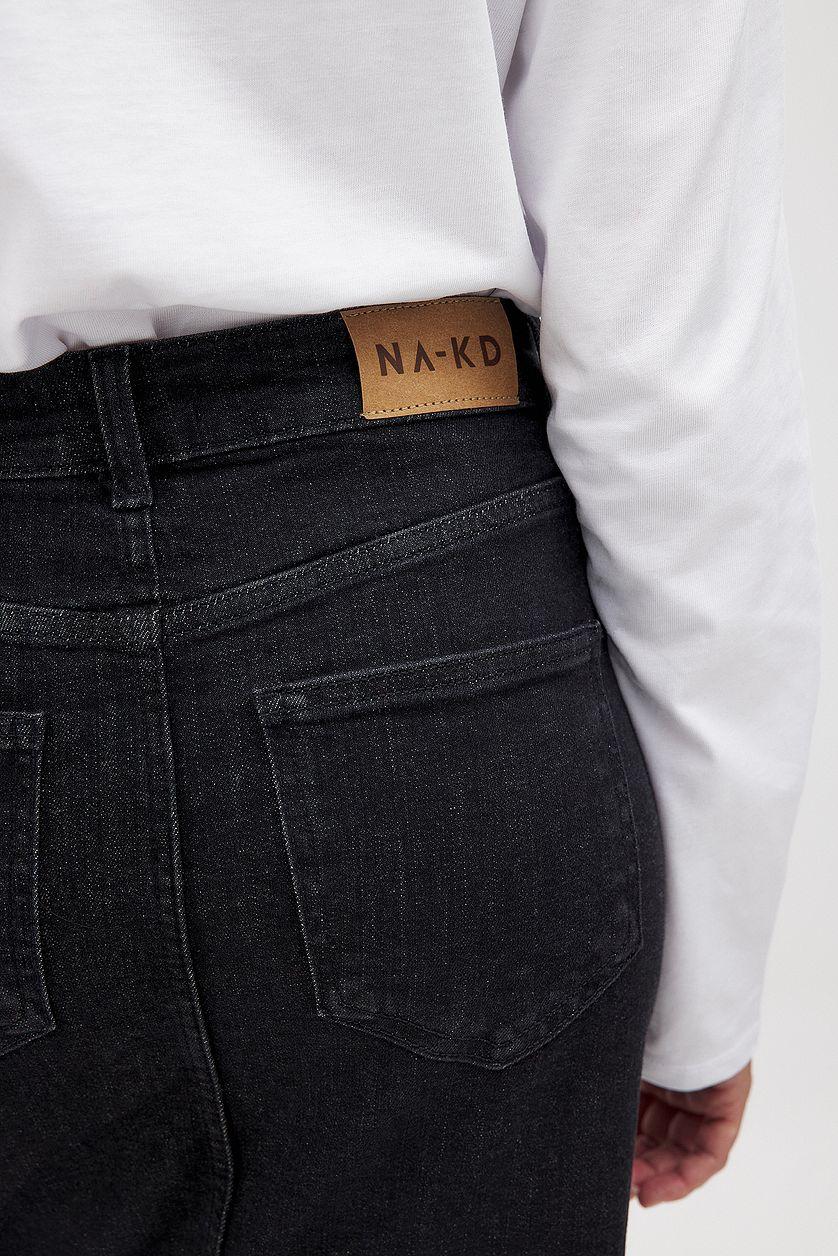 Denim Maxi Skirt Product Image