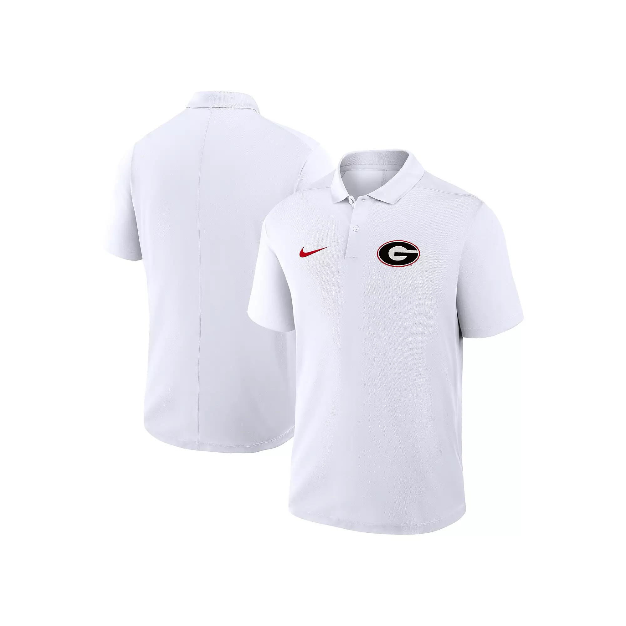 Georgia Primetime Victory Primary Logo Nike Mens Dri-FIT College Polo | 035810ANGB-KJH Product Image