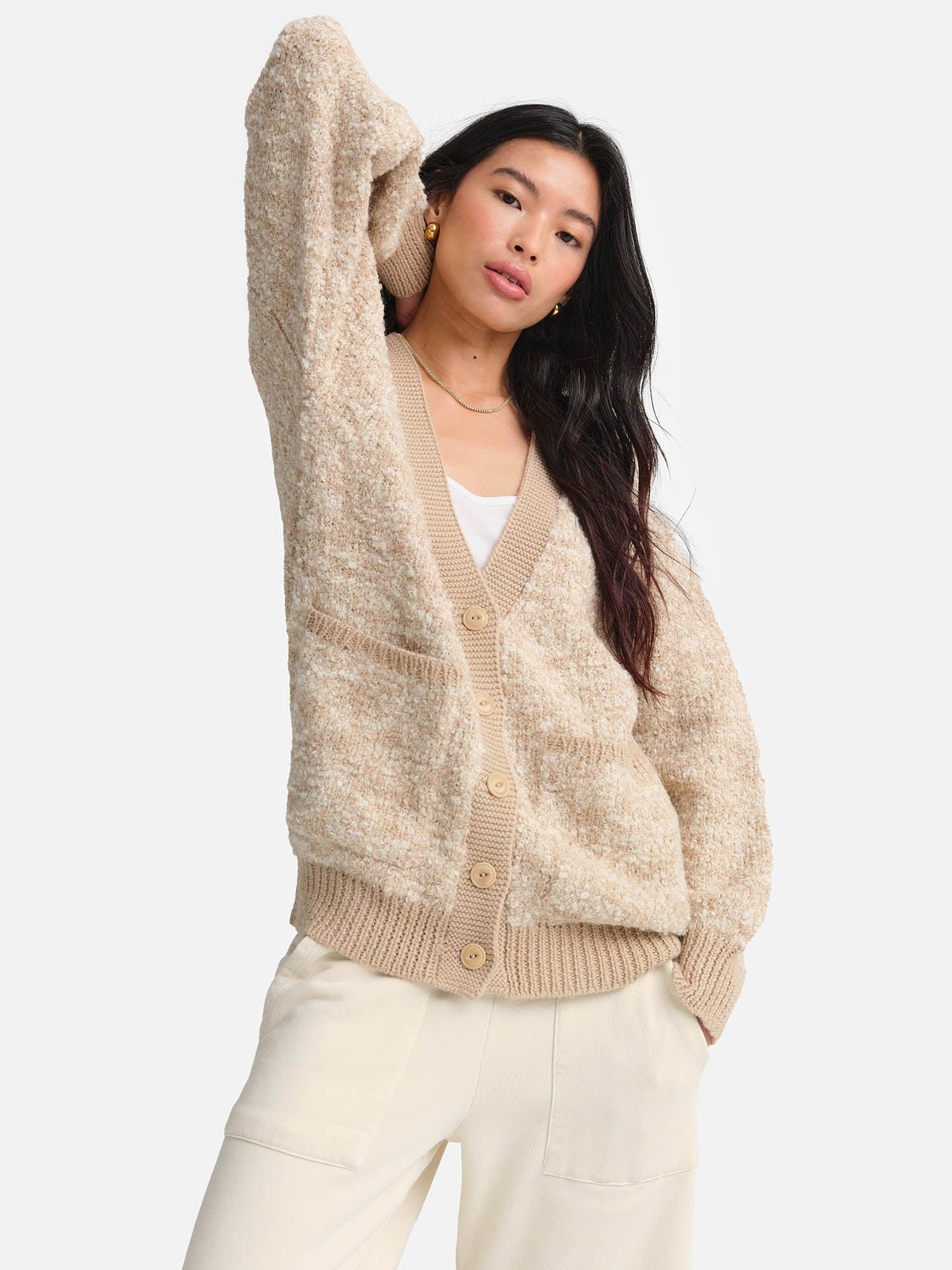 Alpaca Teddy Cardigan Female Product Image