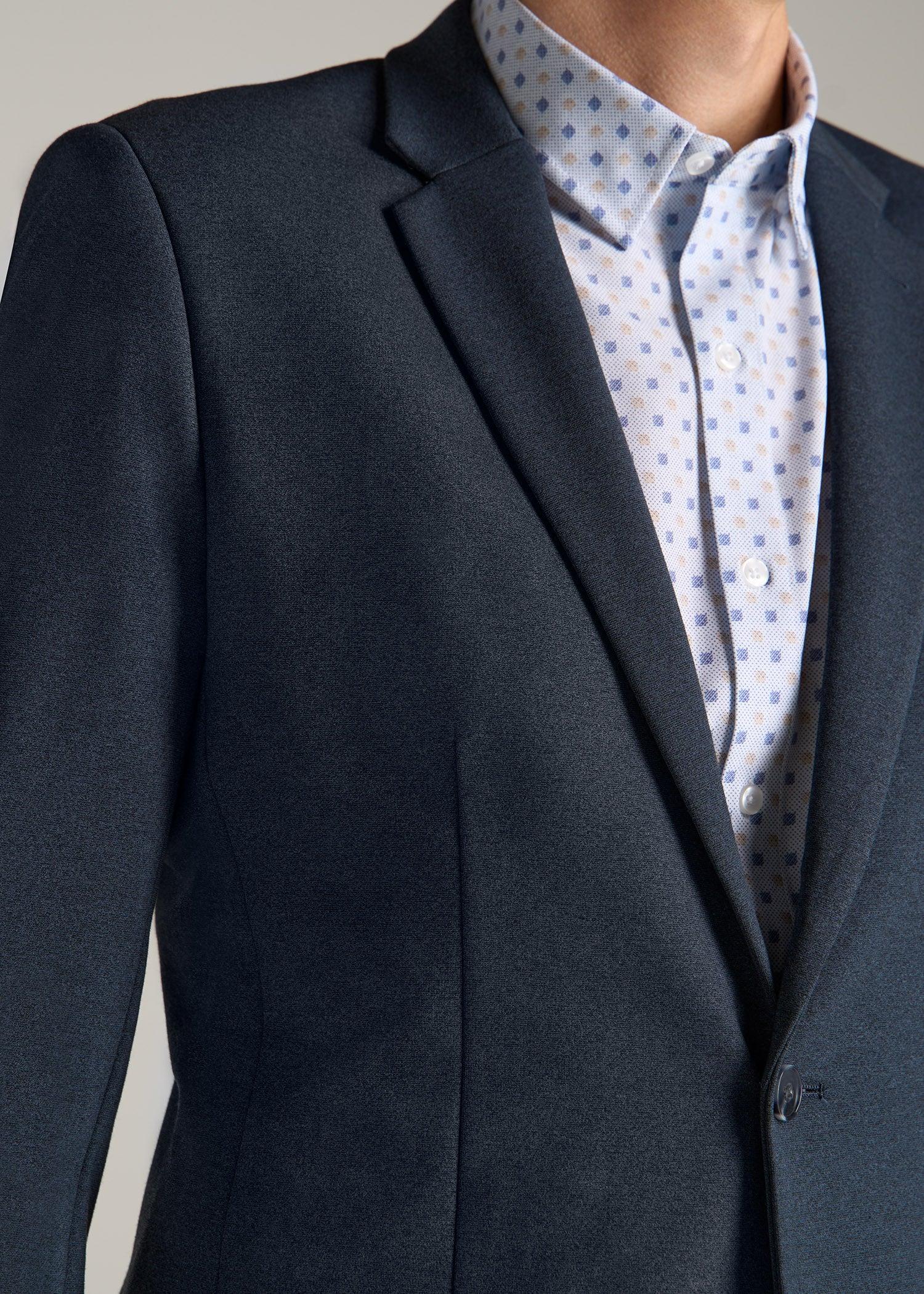 Core Blazer for Tall Men in Blue Steel Male Product Image