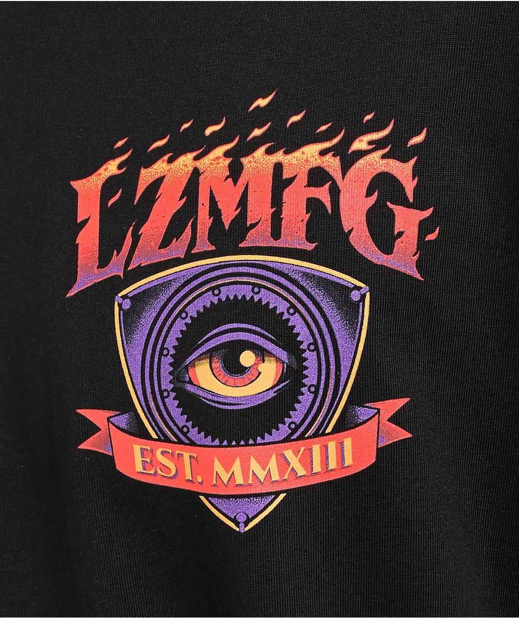 LZMFG Sacred Black Long Sleeve T-Shirt Product Image