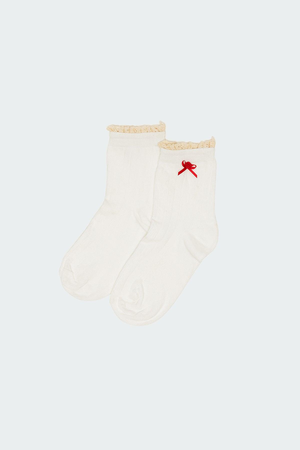 Holiday Ribbed Socks Product Image
