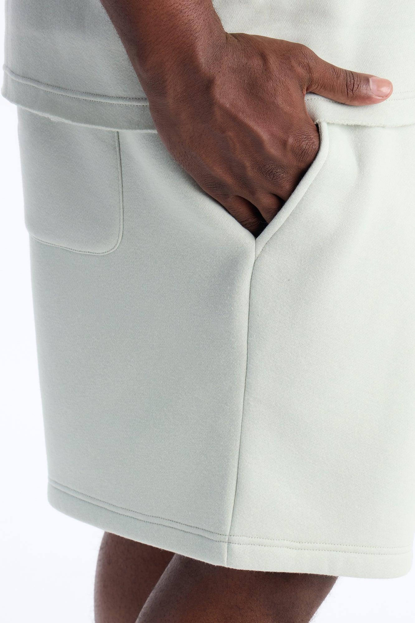 Tyson Sweatshort - Sage Male Product Image