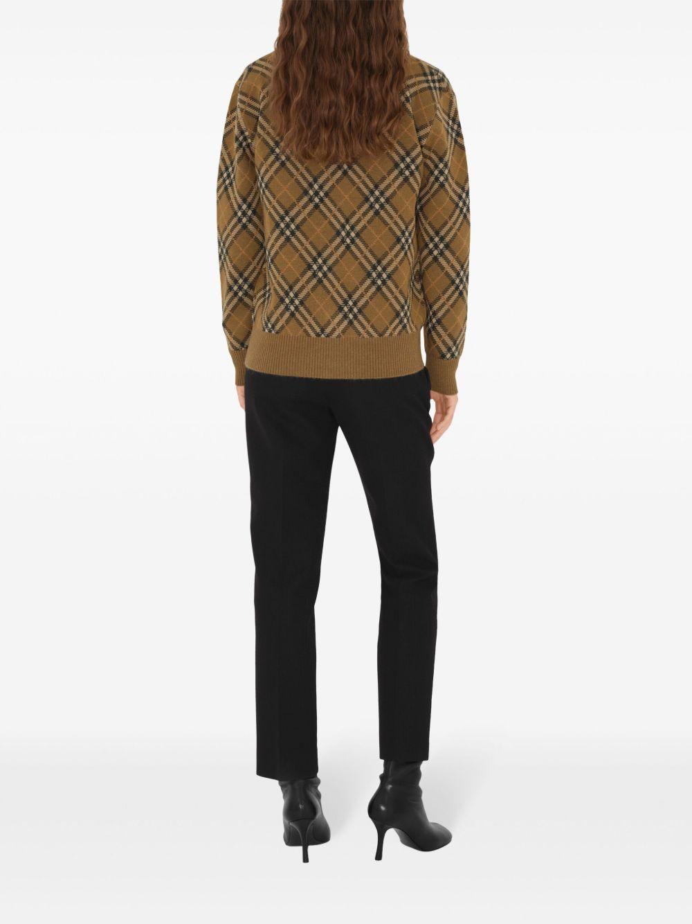 check wool-mohair cardigan Product Image