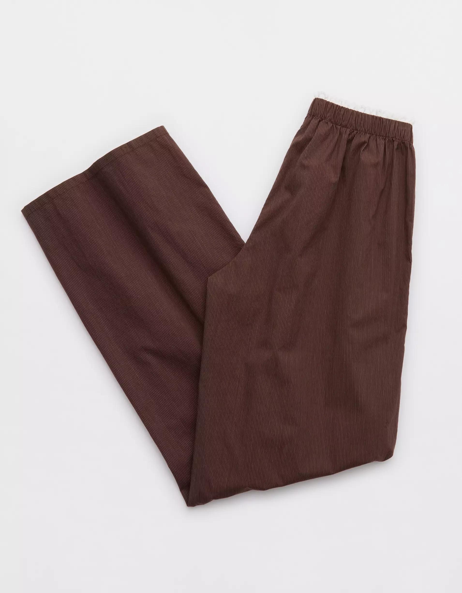 Aerie Off-Duty Poplin Trouser PJ Product Image