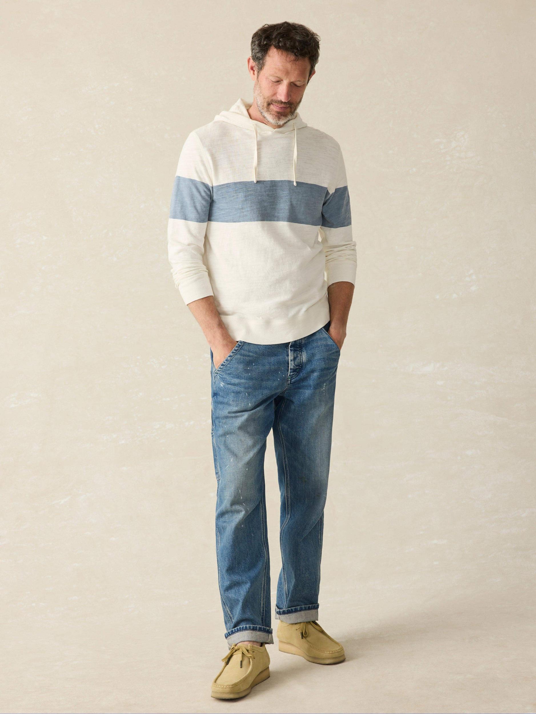 Sunwashed Sunray Hoodie - Ocean Sunrise Male Product Image