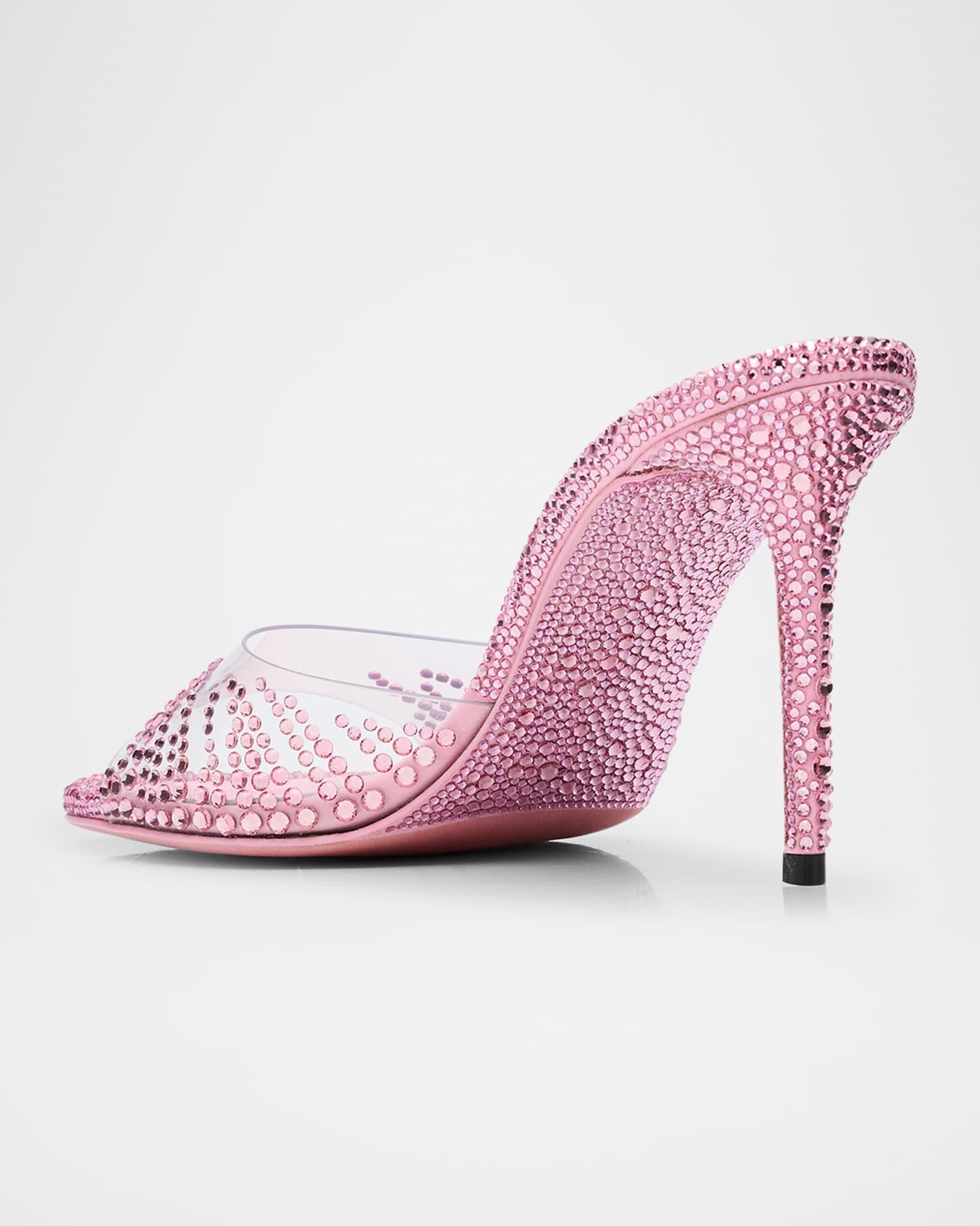 Crystal Flame Mule Heels Product Image