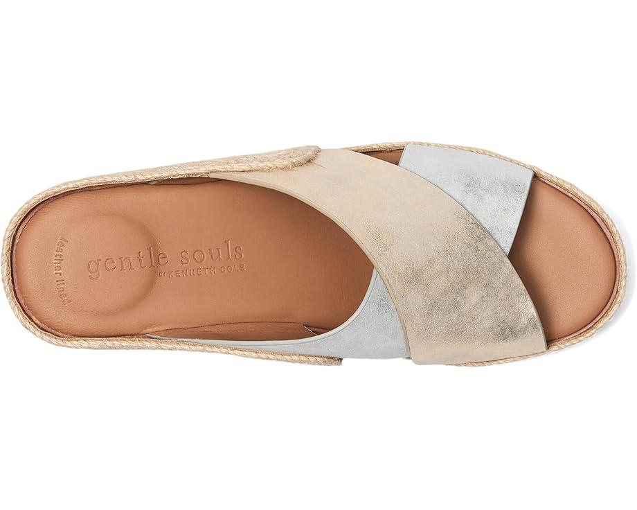 Vickta Woven Band Cork Wedge Sandals Product Image