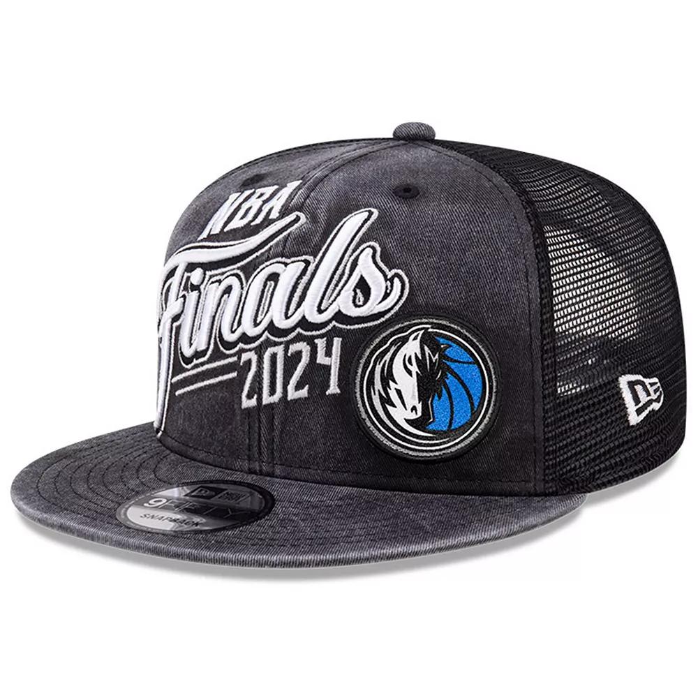 Men's New Era Black Dallas Mavericks 2024 Western Conference Champions Locker Room 9FIFTY Snapback Hat Product Image