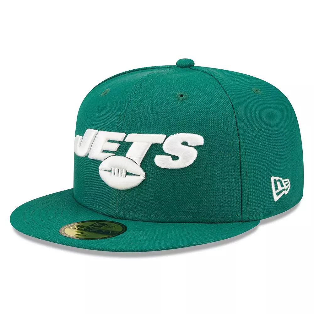 Men's New Era Green New York Jets Elemental 59FIFTY Fitted Hat,  Product Image
