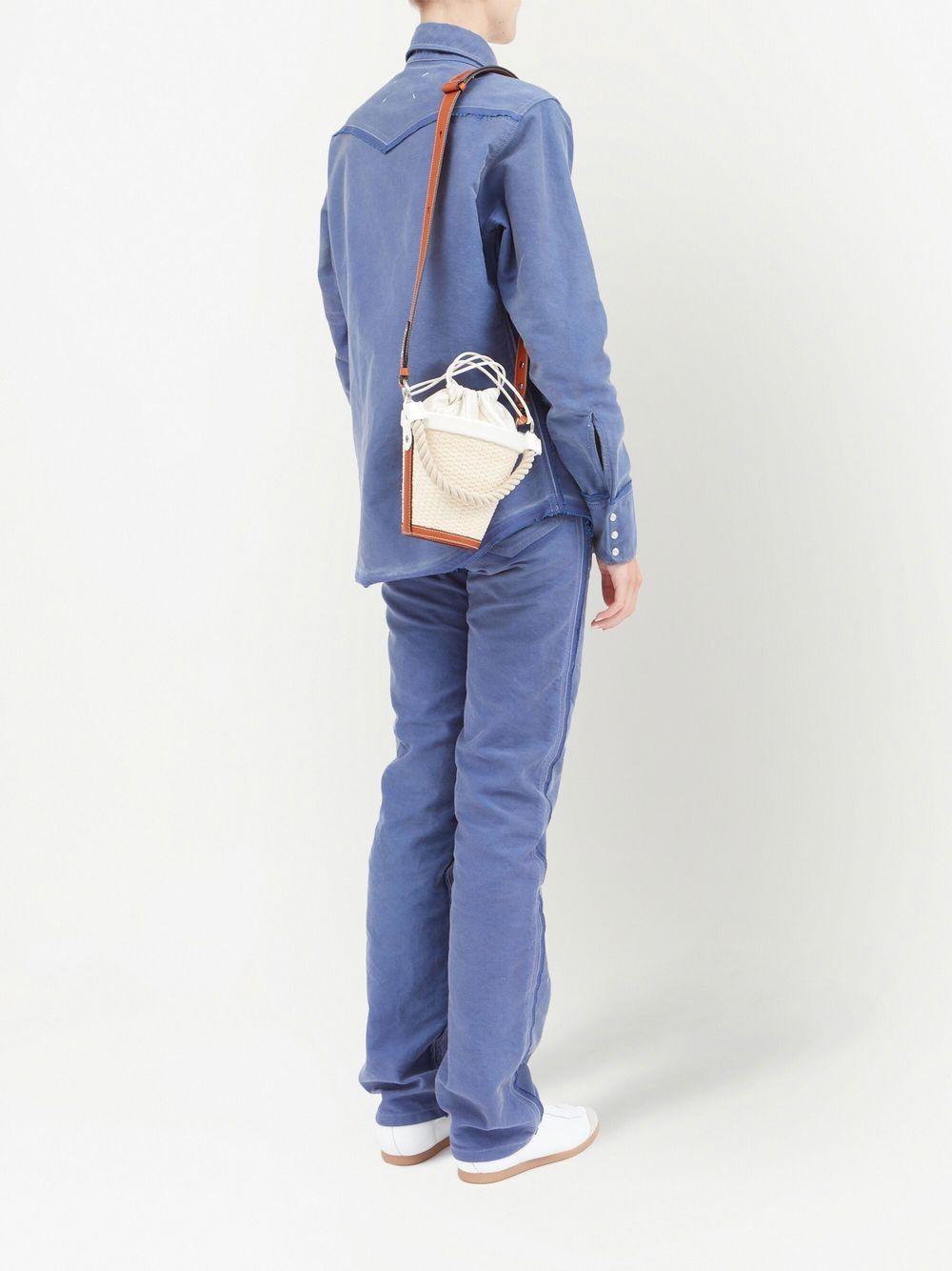 Fire woven bucket bag Product Image