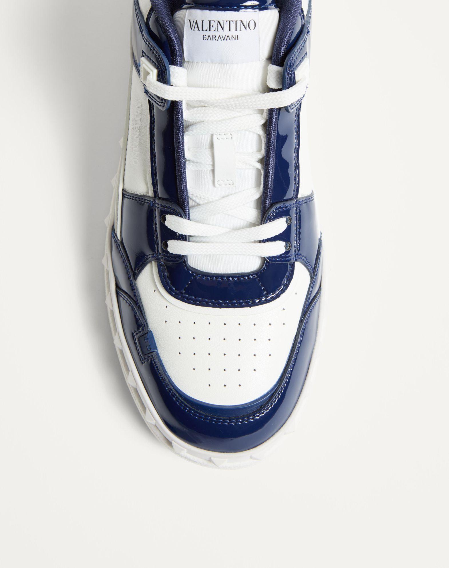 Freedots Low Top Sneaker In Patent Leather Product Image