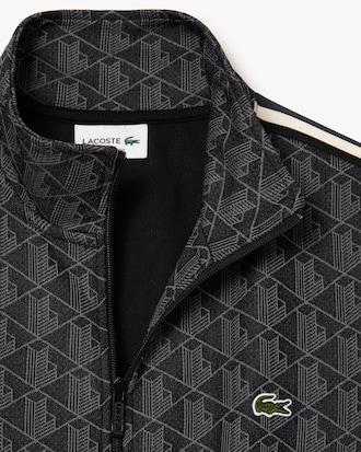 Paris Zip-Up Jacquard Track Jacket Product Image