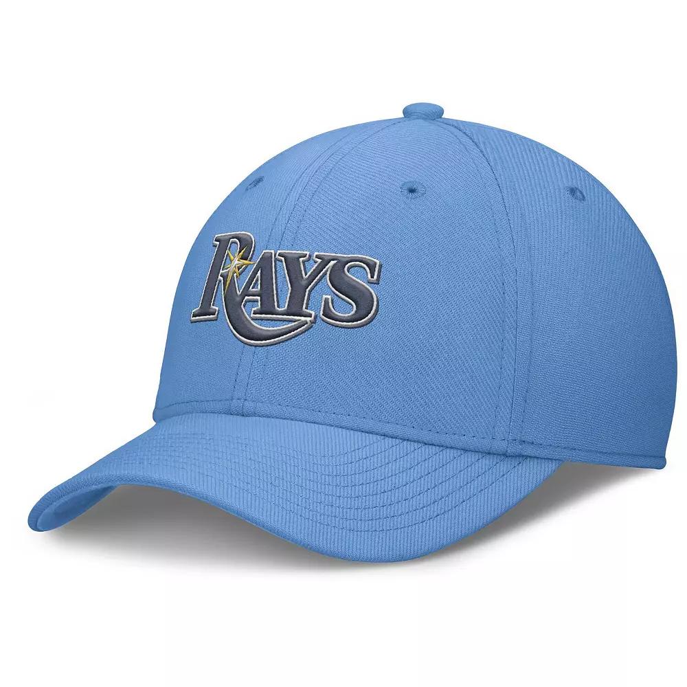 Men's Nike Light Blue Tampa Bay Rays Rise Performance Flex Hat,  Product Image