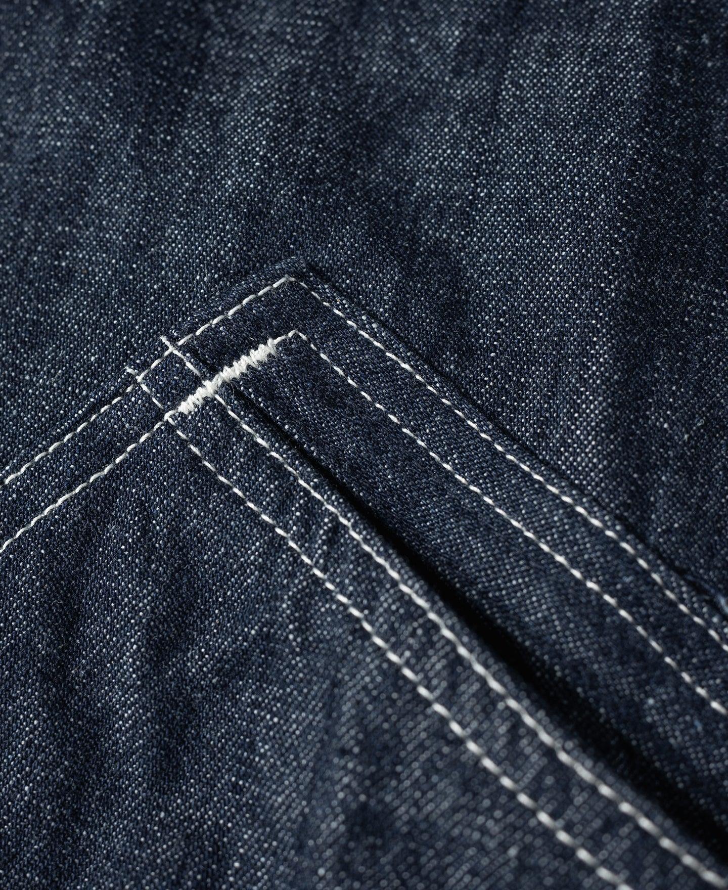 1960s Zip Up Denim Work Jacket Product Image