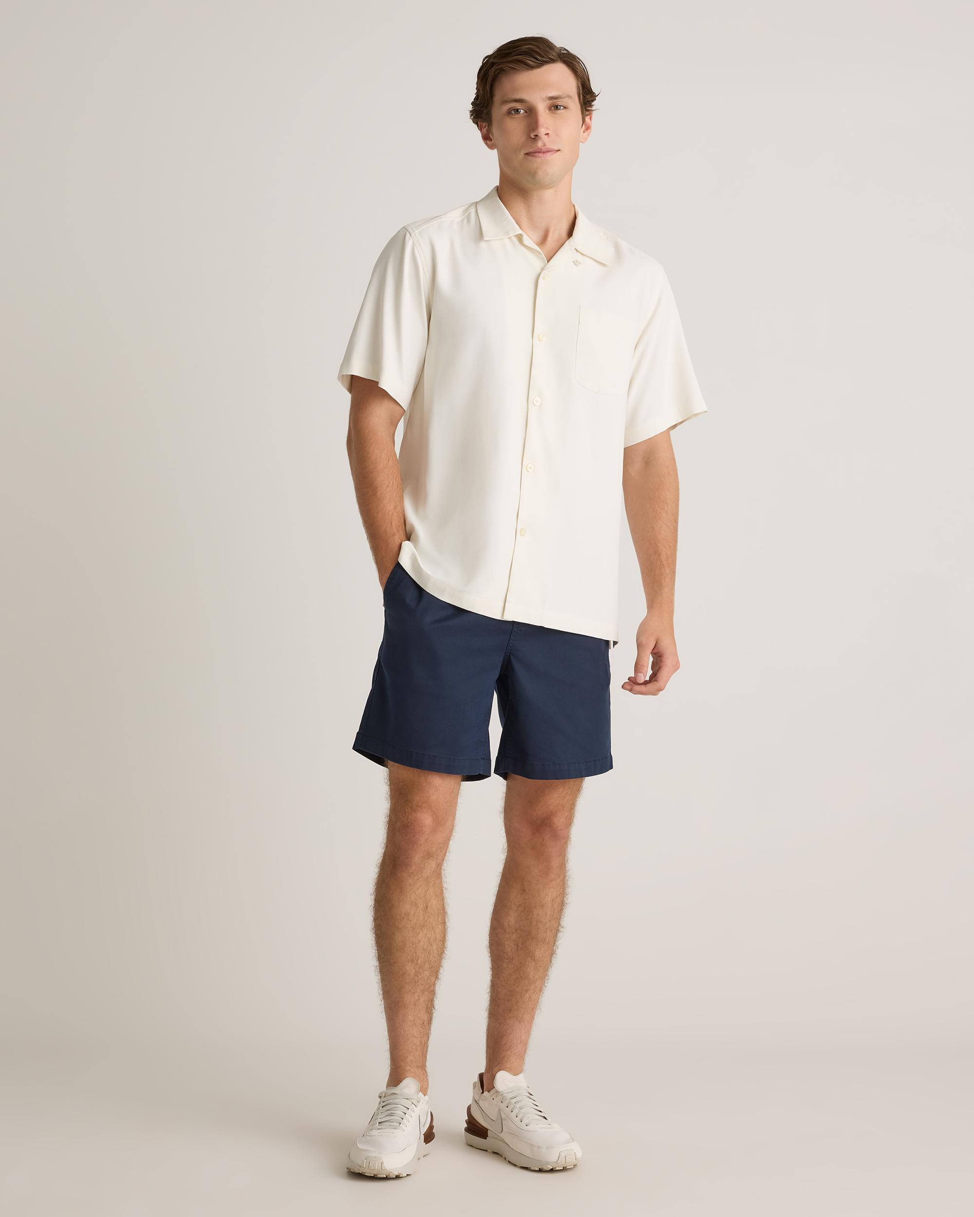 Quince | Men's Cotton 7" Chino Drawstring Shorts Organic Cotton Product Image
