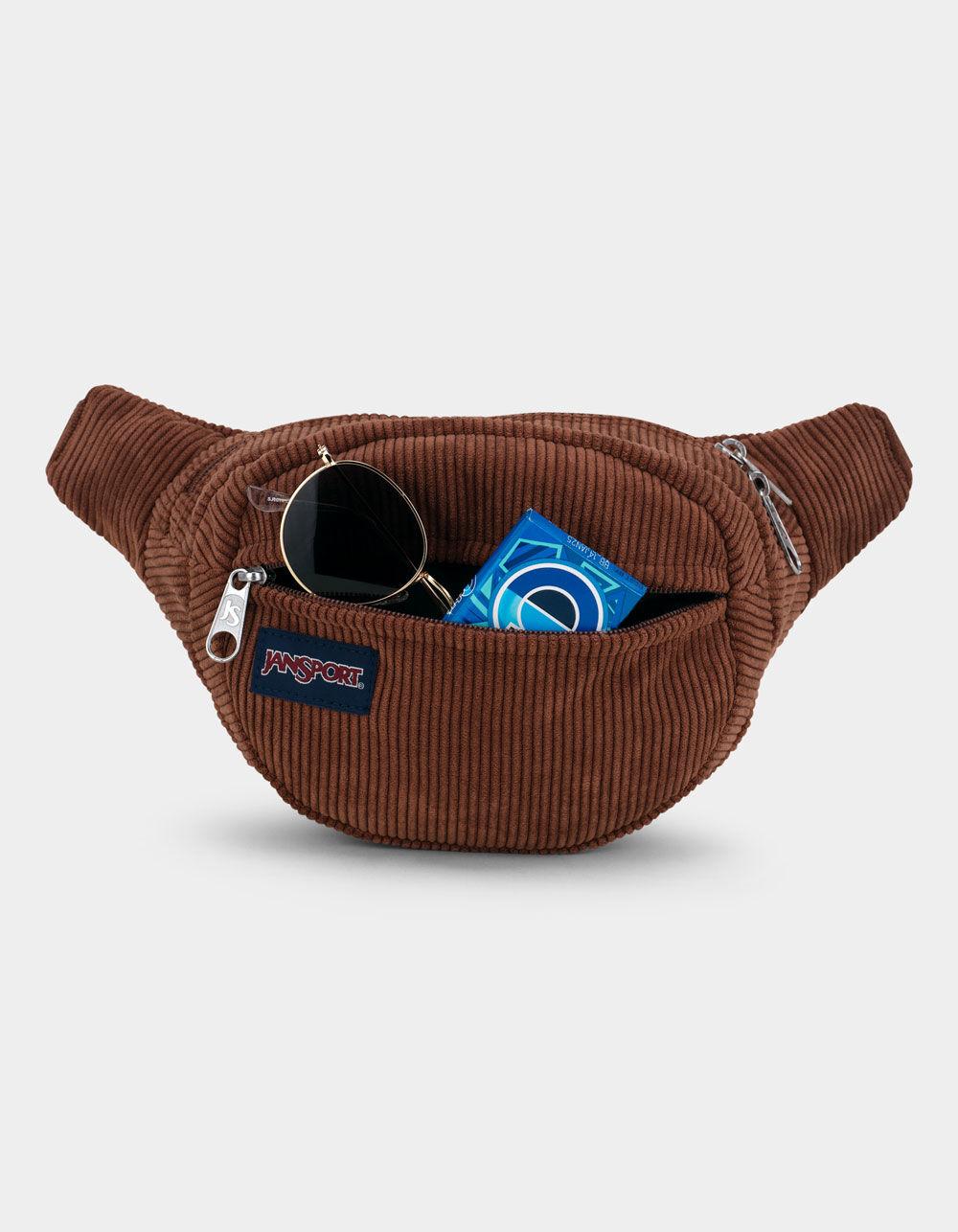 JANSPORT Fifth Avenue FX Corduroy Fanny Pack - BROWN Product Image