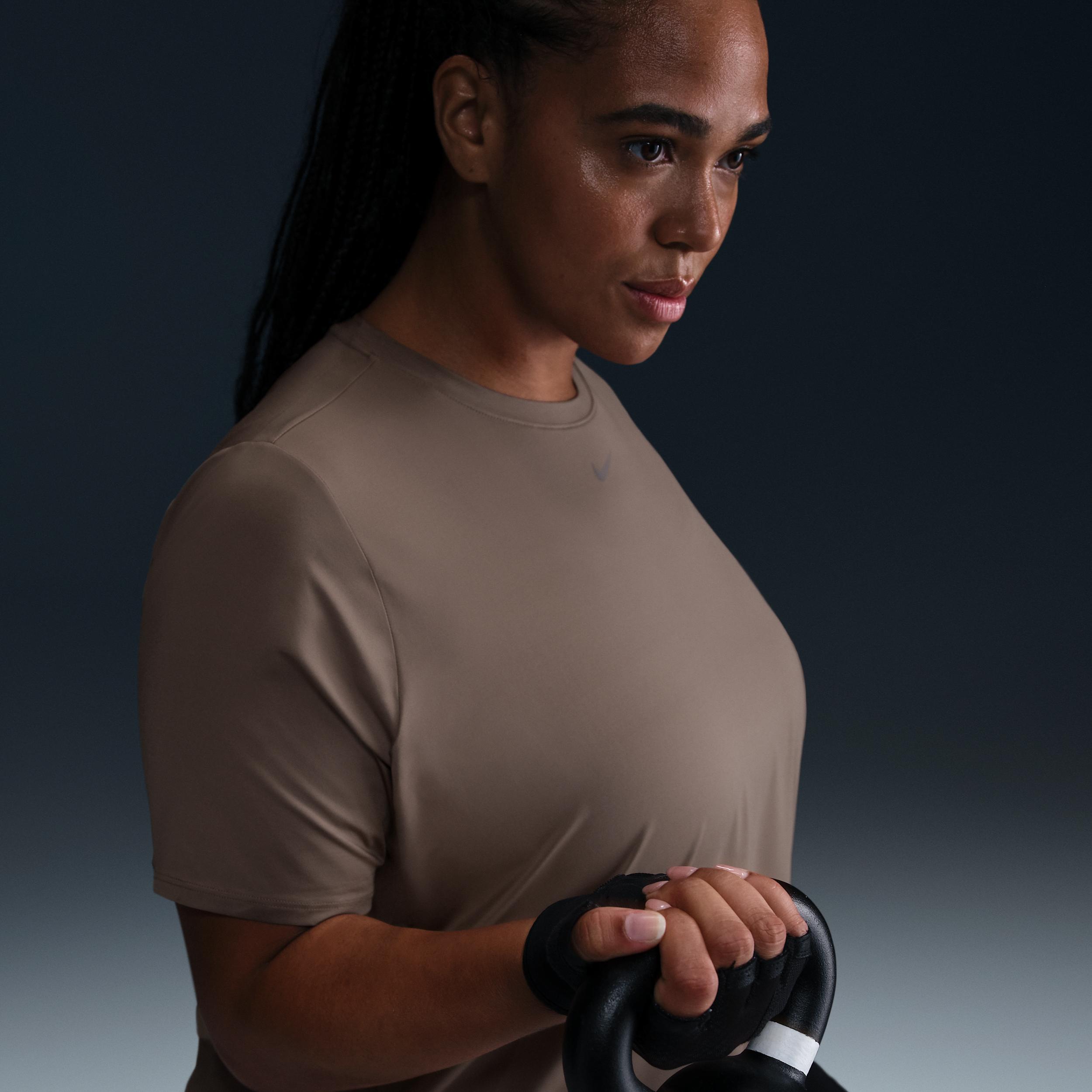 Nike One Classic Women's Dri-FIT Short-Sleeve Top (Plus Size) Product Image