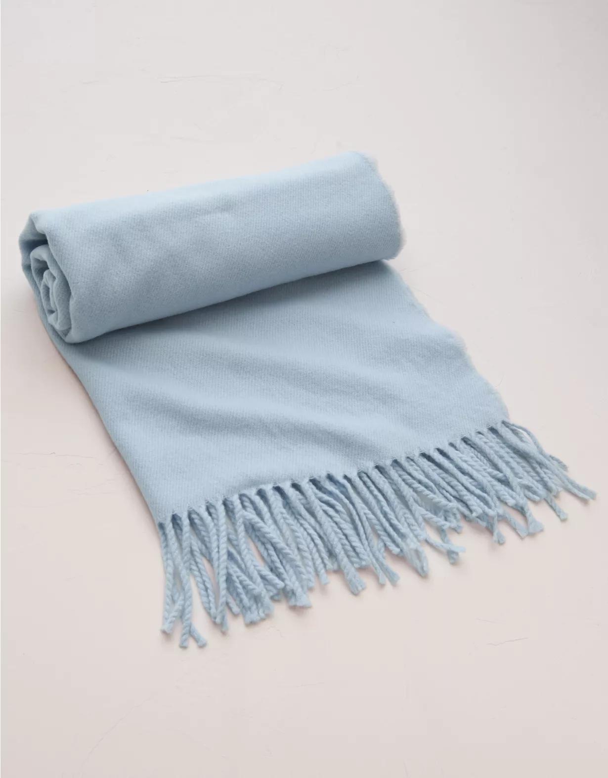 AE77 Premium Oversized Wool Scarf Product Image