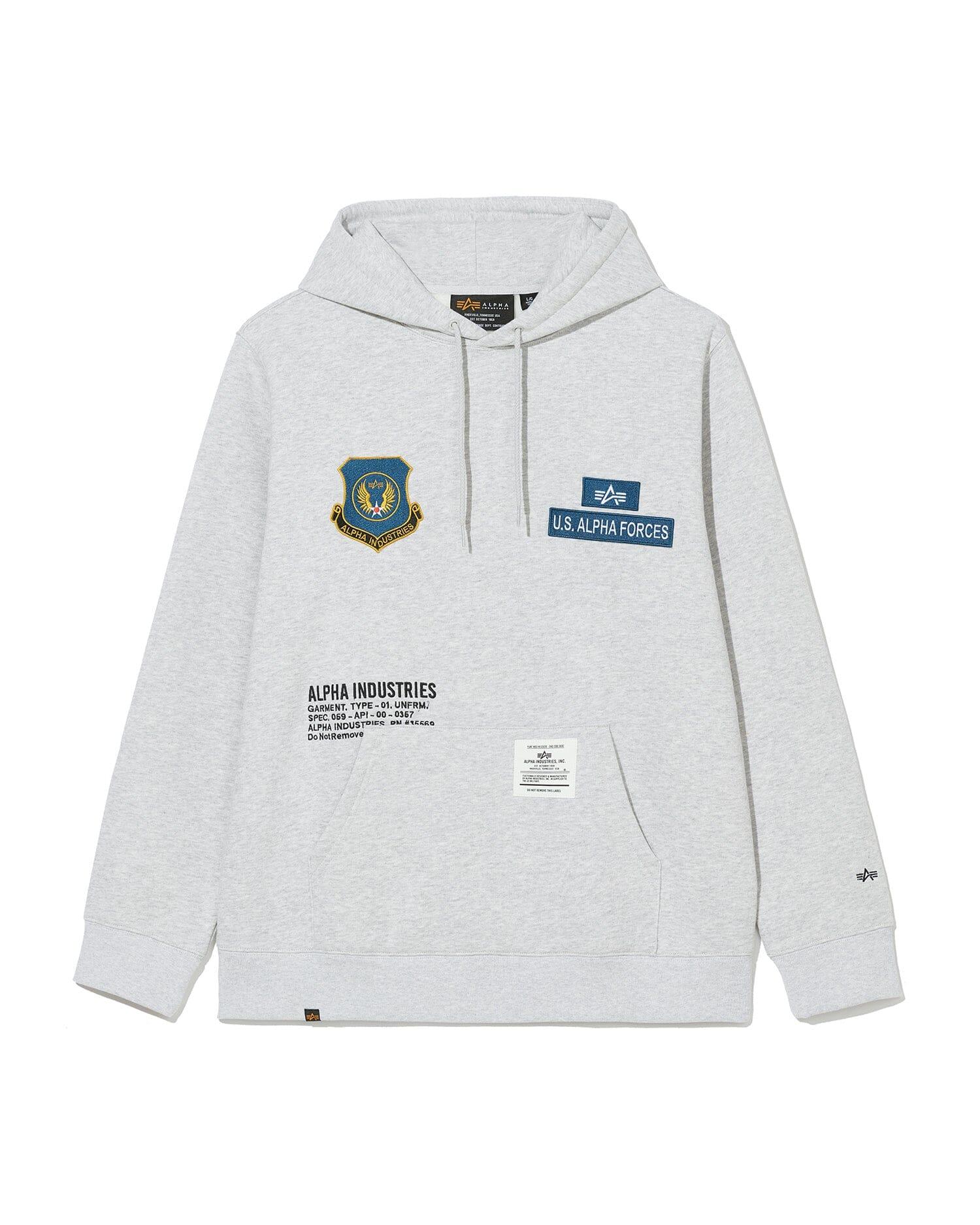 U.S. ALPHA FORCES BADGE HOODIE Male Product Image