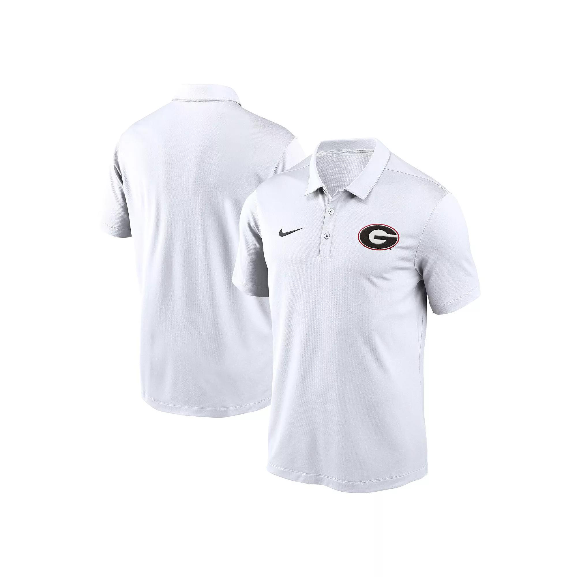 Men's Nike White Georgia Bulldogs Primetime Franchise Performance Polo, Size: XL Product Image