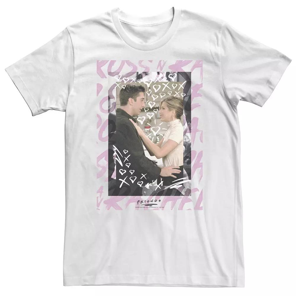 Big & Tall Friends Ross And Rachel Tee, Men's,  Product Image