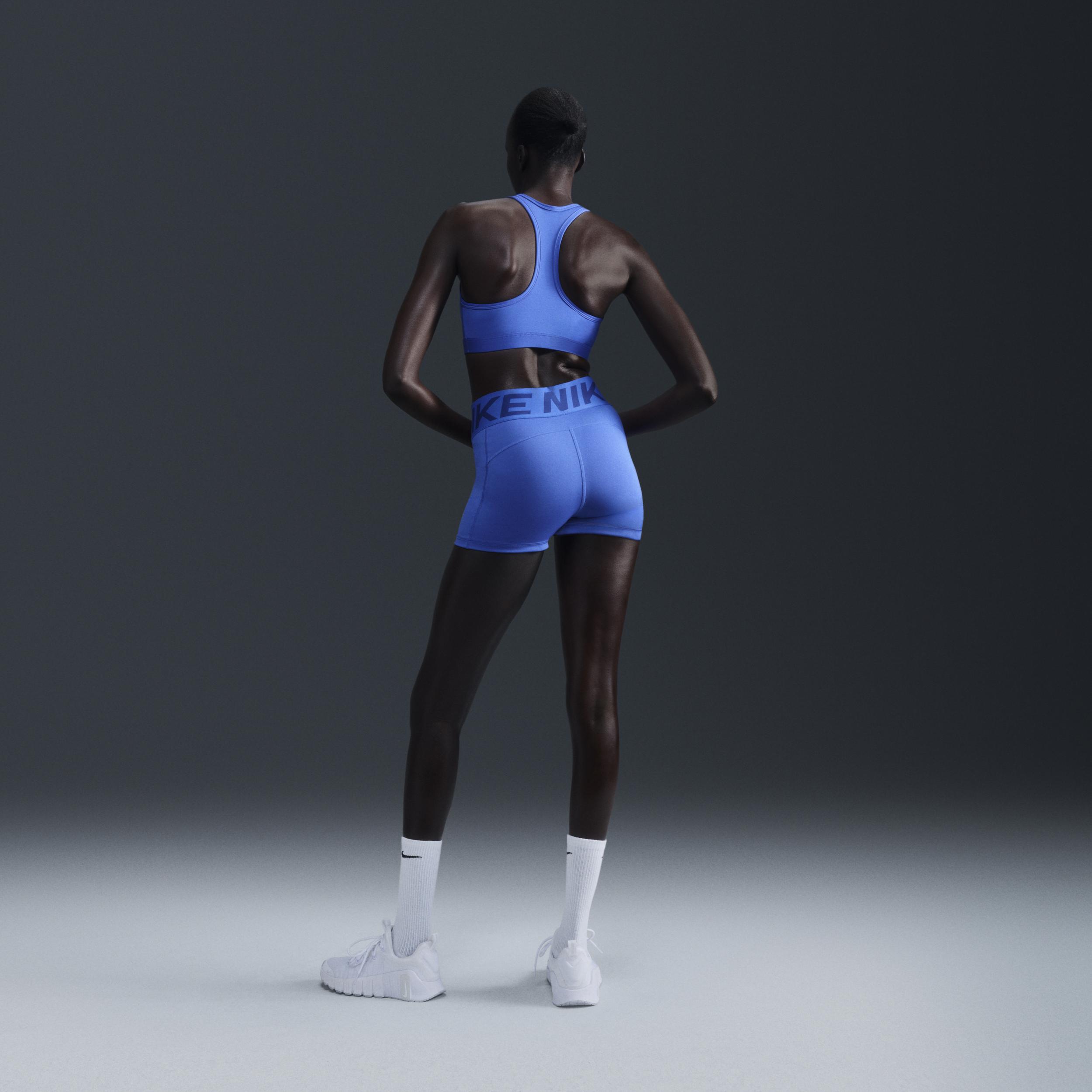 Women's Nike Swoosh Medium Support Padded Sports Bra, Hyper Royal Product Image