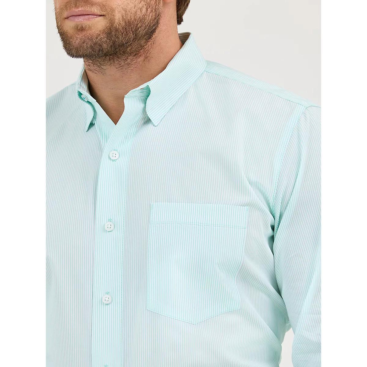 Men's Cody Johnson One Pocket Button Down Shirt in Ceramic Print Product Image