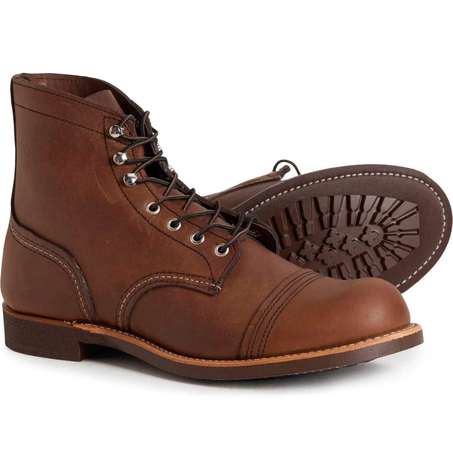 Red Wing 6” Iron Ranger Cap-Toe Boots - Leather, Factory 2nds (For Men) Product Image
