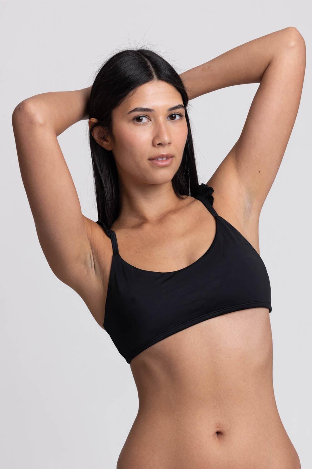 Donna Bikini Top - Black Female Product Image