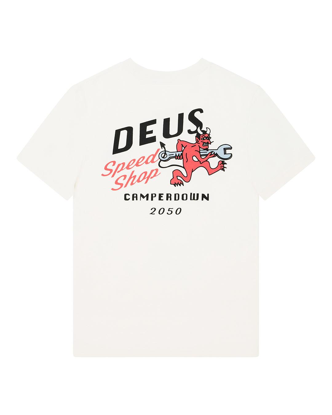 Dogleg Tee - Dirty White Product Image