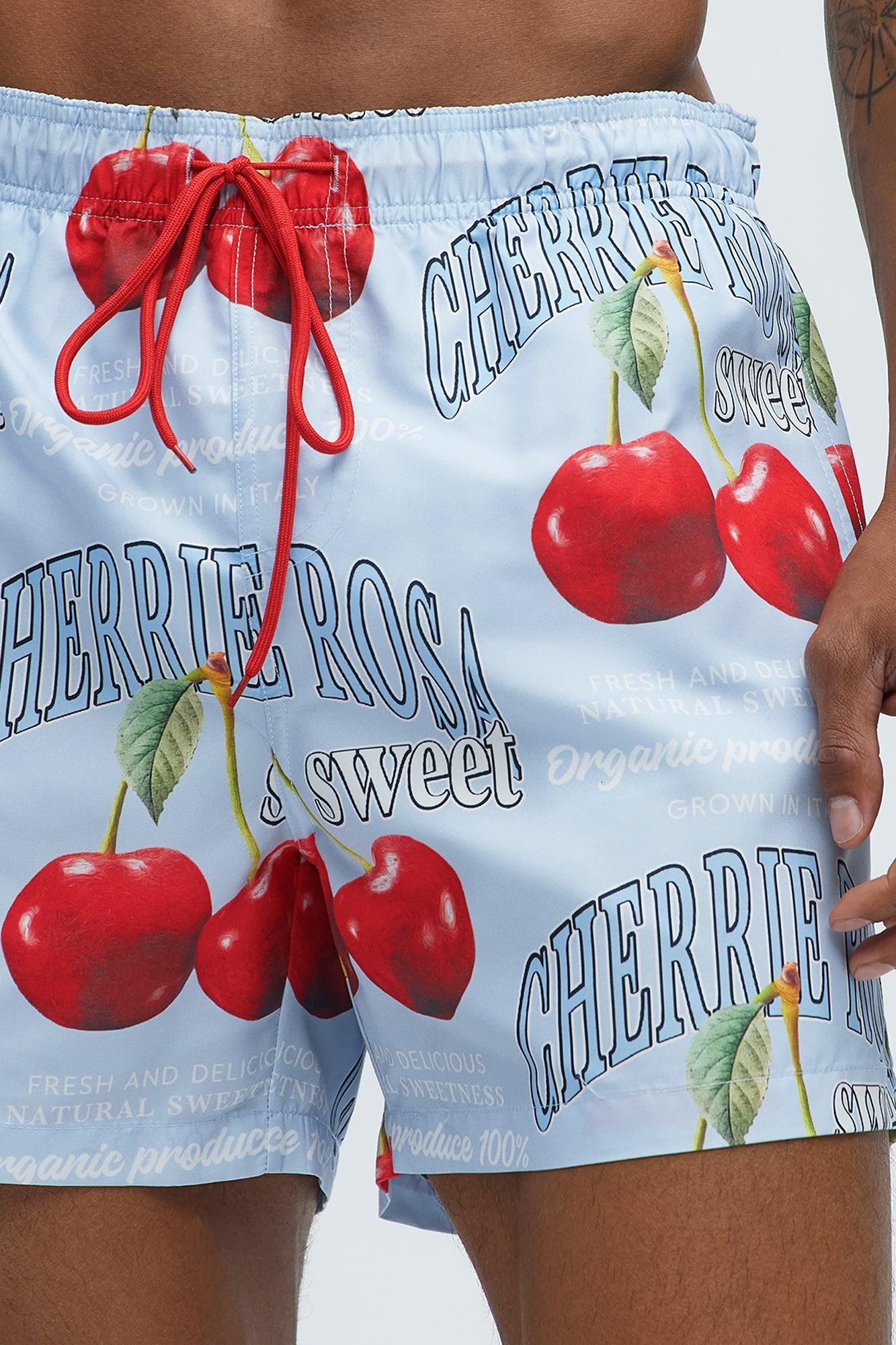 Cherrie Rosa Swim Mid Trunk - Multi Color Product Image