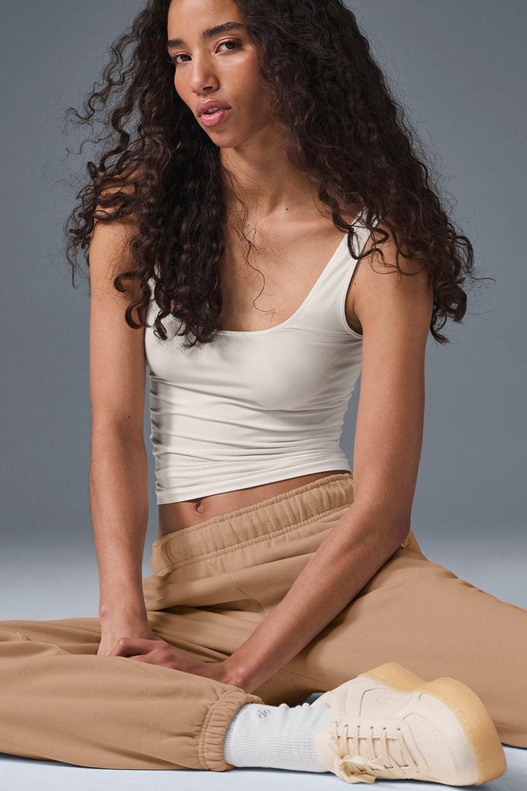 Sheer Glow Tank - Ivory Product Image