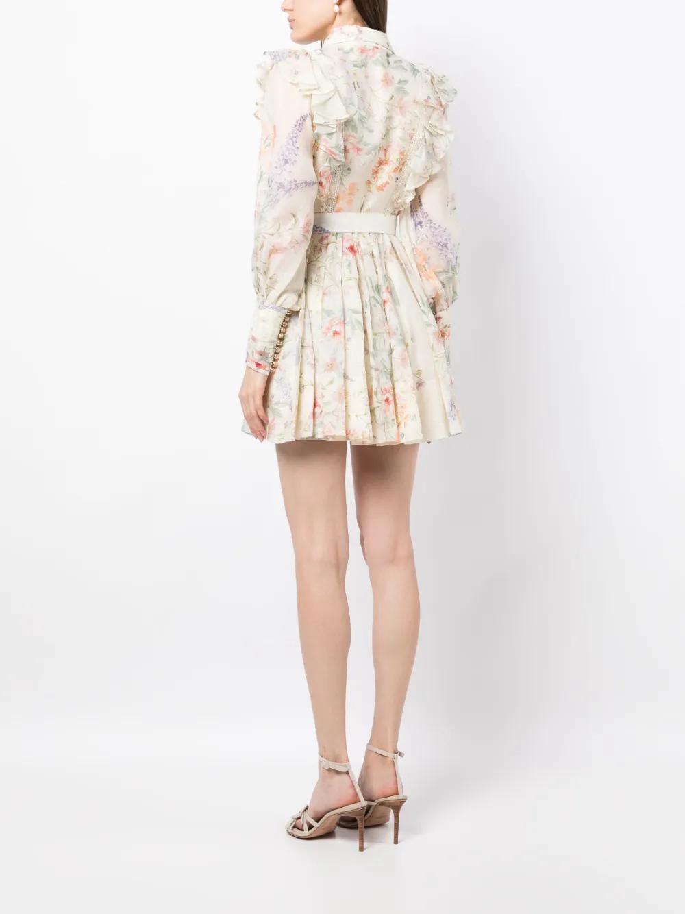 Primrose floral-print minidress Product Image