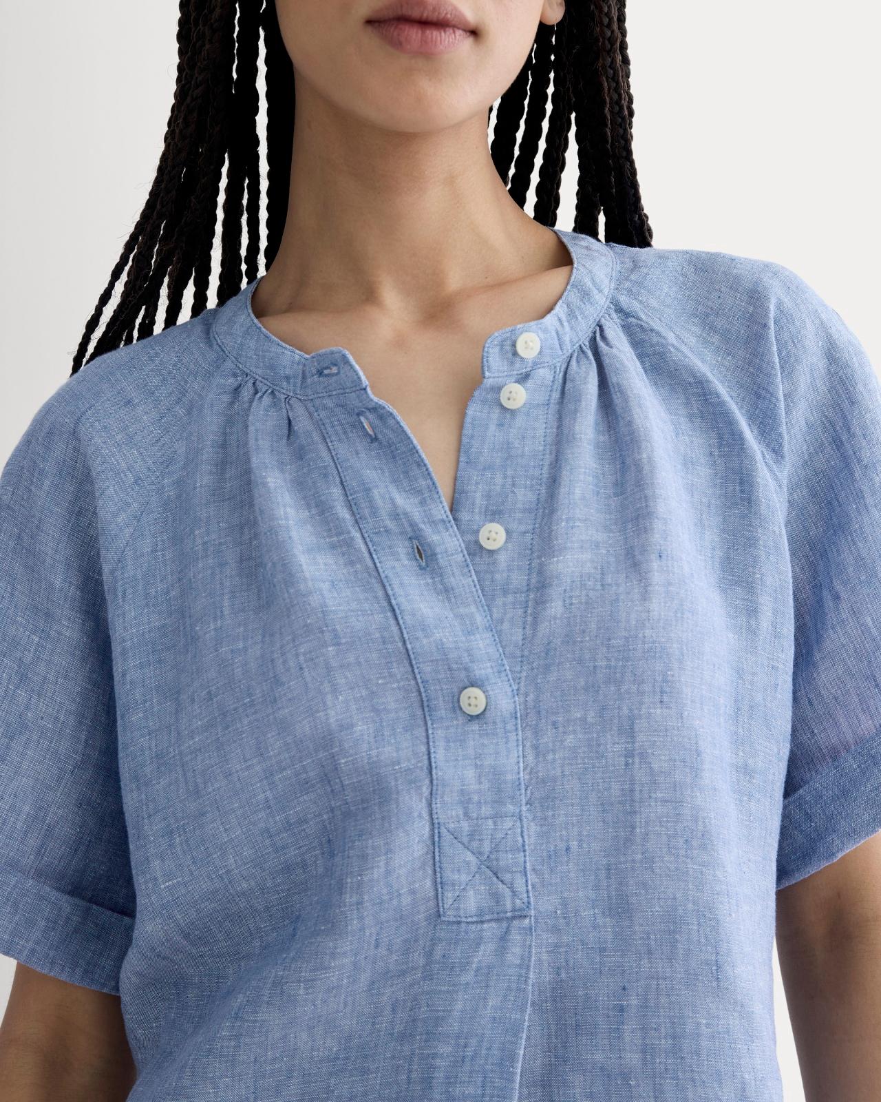 Womens Popover Dress in Linen by Everlane Product Image