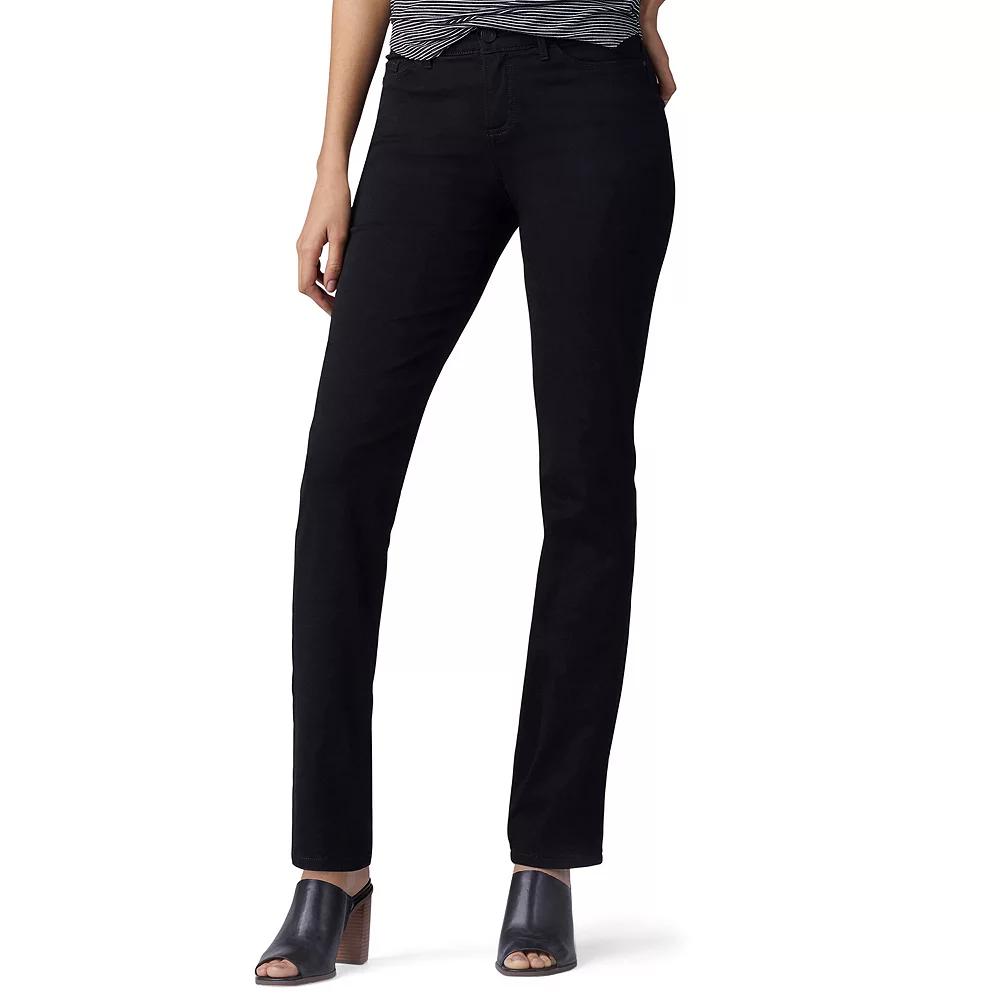 Women's Lee® Flex Motion Straight-Leg Jeans,  Product Image