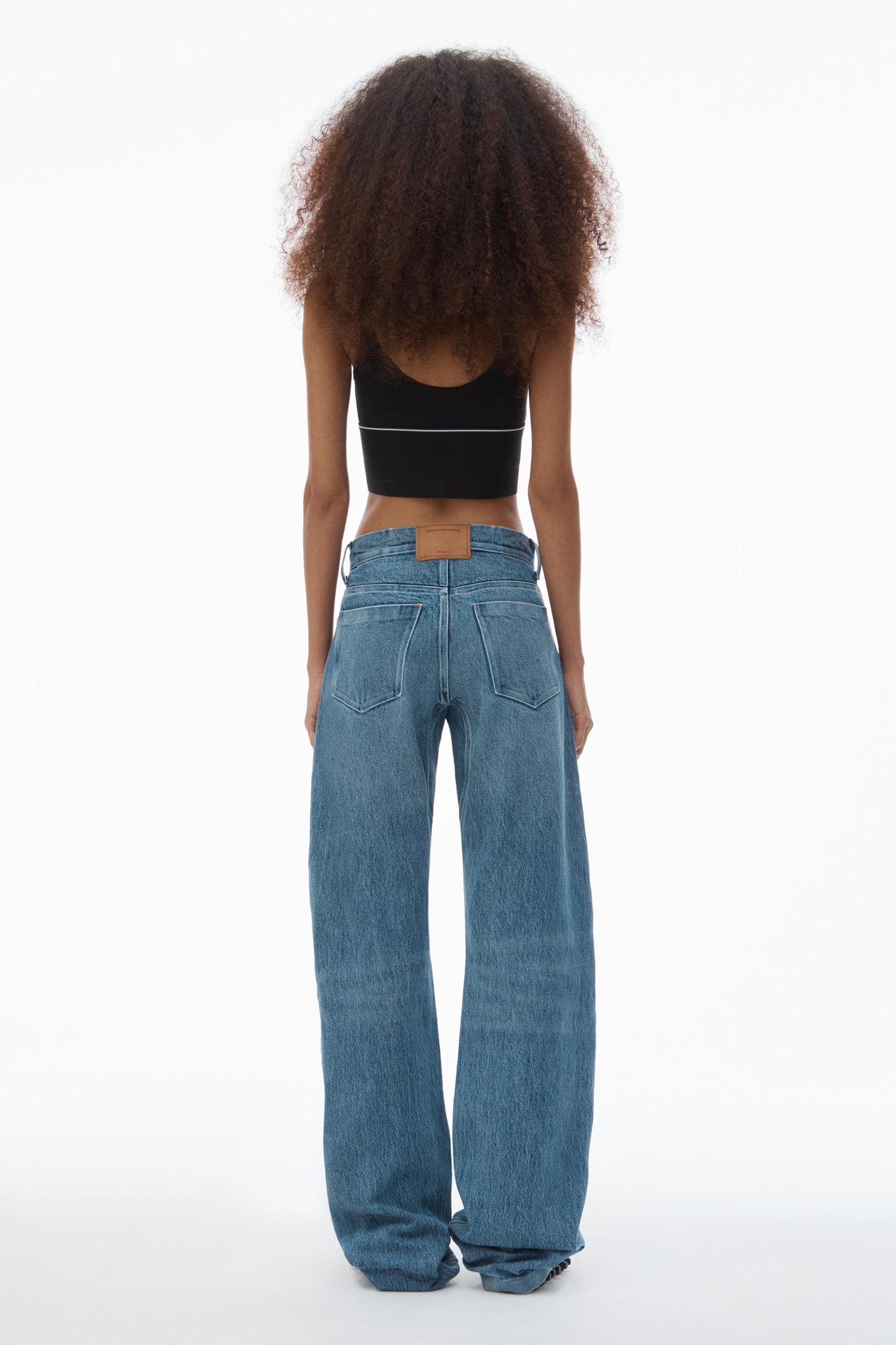 Logo Elastic Bra In Ribbed Jersey Product Image