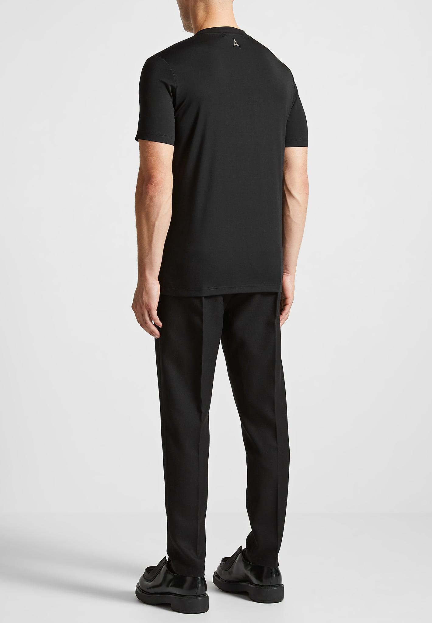 Slim Fit Luxe T-Shirt 3 Pack - Black Male Product Image